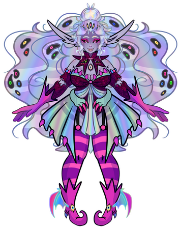 mallowrie 1.0 eldritch form! art by VampPudding